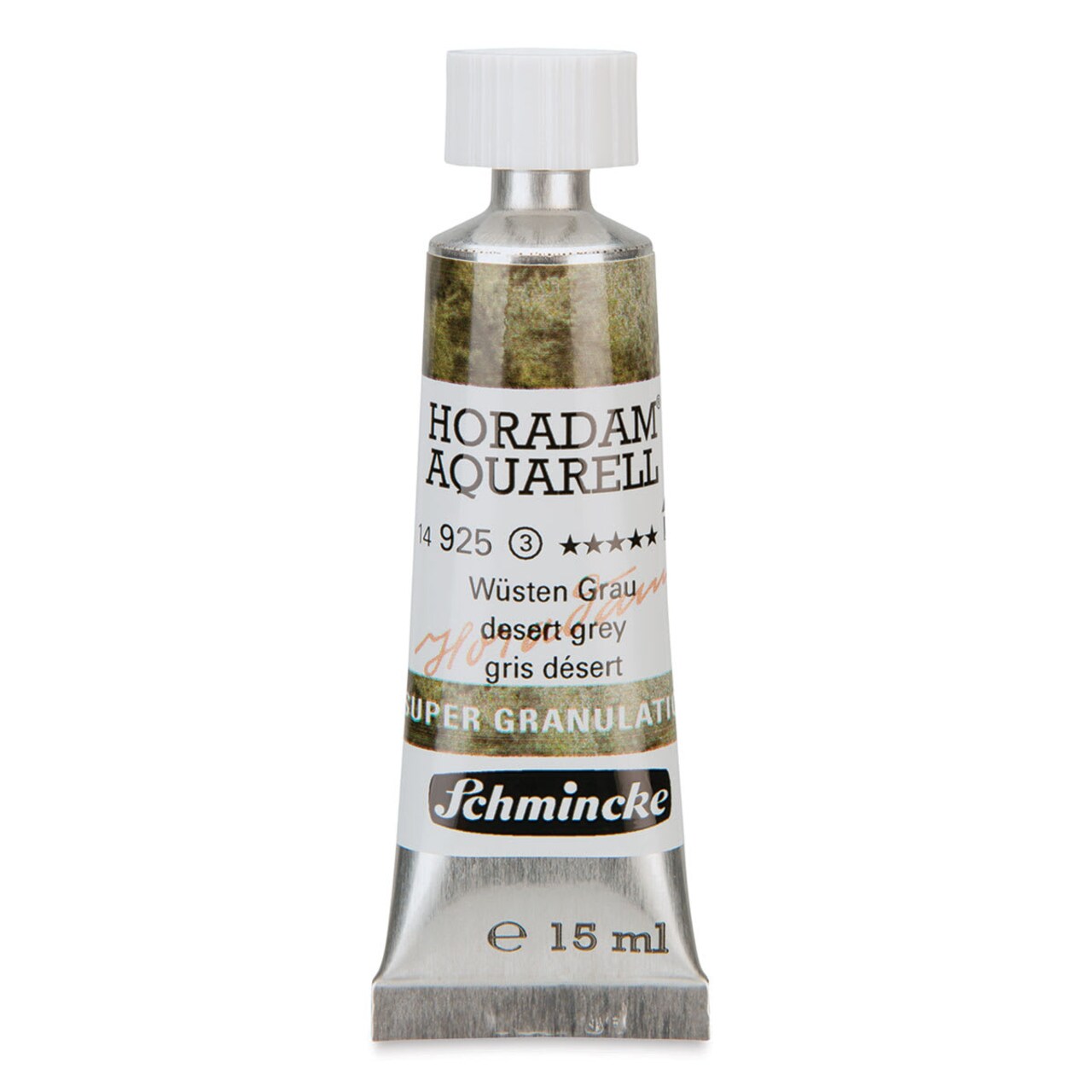 Schmincke Horadam Aquarell Artist Watercolor - Desert Grey, Supergranulation, 15 ml, Tube